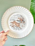 Vintage konijn haas bord wandbord, Ophalen of Verzenden, Gebruikt