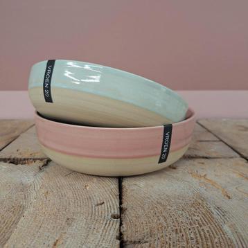 handgemaakte schalenset color duo van VROEN 20 beschikbaar voor biedingen