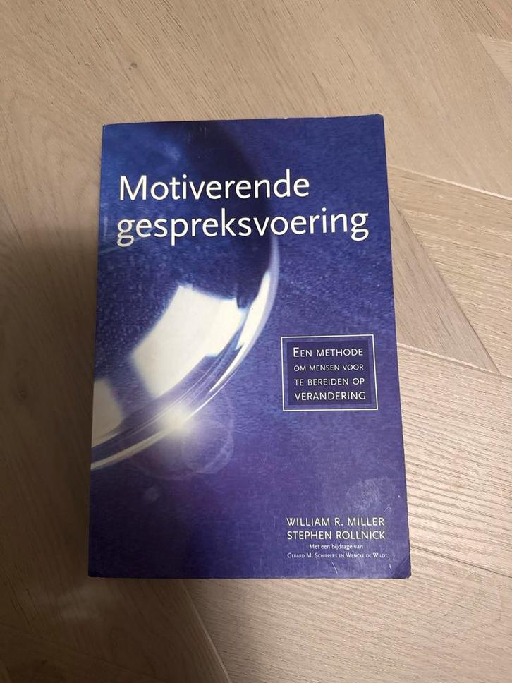 Motiverende gespreksvoering - Miller & Rollnick (2009), Boeken, Advies, Hulp en Training, Gelezen, Ophalen