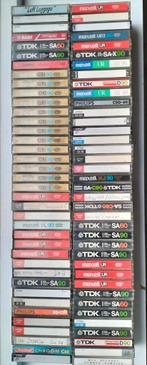 Partij cassettebandjes a 80 stuks, Cd's en Dvd's, Cassettebandjes, Pop, Gebruikt, 26 bandjes of meer, Ophalen of Verzenden