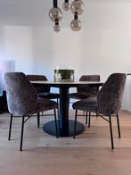 Eetkamertafel Eikenhout | NIEUWSTAAT, Ophalen, 100 tot 150 cm, Rond, 200 cm of meer