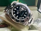 Rolex Gmt master II ◼️ Black fullset 116710ln nederlands, Sieraden, Tassen en Uiterlijk, Horloges | Heren, Ophalen, Staal, Polshorloge
