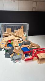 houten treinbaan, Kinderen en Baby's, Speelgoed | Thomas de Trein, Ophalen, Zo goed als nieuw