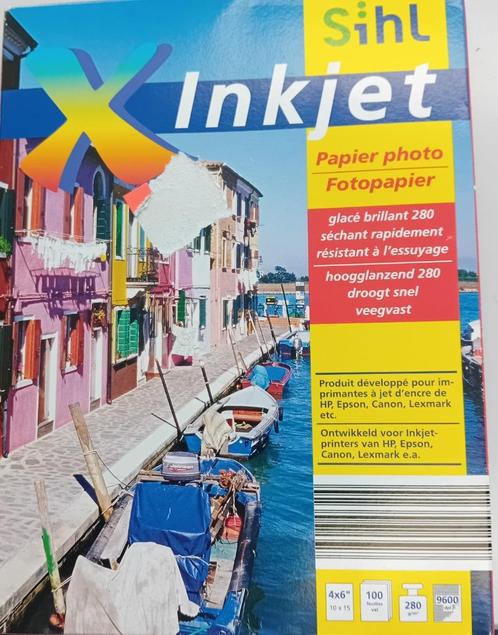 Te Koop: 70 vel inkjet fotopapier, 10 x 15 cm., Audio, Tv en Foto, Fotografie | Fotopapier, Nieuw, Ophalen of Verzenden