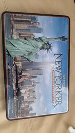 Vintage Chocolade blik New York City USA New Yorker Barrons, Ophalen of Verzenden, Gebruikt, Overige