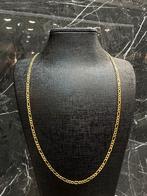 21k Gouden Figaro Ketting, Ophalen of Verzenden, Zo goed als nieuw, Goud
