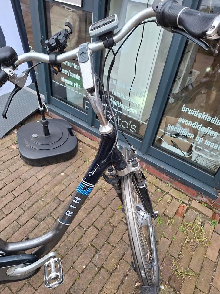 RIH Omega Elektrische Fiets - Goed Onderhouden, Fietsen en Brommers, Elektrische fietsen, Gebruikt, 51 tot 55 cm, 30 tot 50 km per accu
