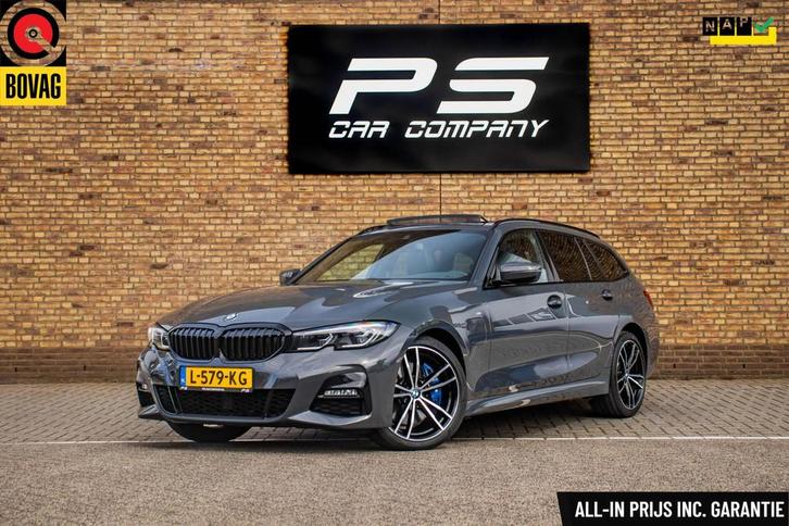 BMW 3-serie Touring 330e M-Sport, NAP, Pano, Leer, Laser,H&K, Auto's, BMW, Bedrijf, Te koop, 3-Serie, ABS, Achteruitrijcamera