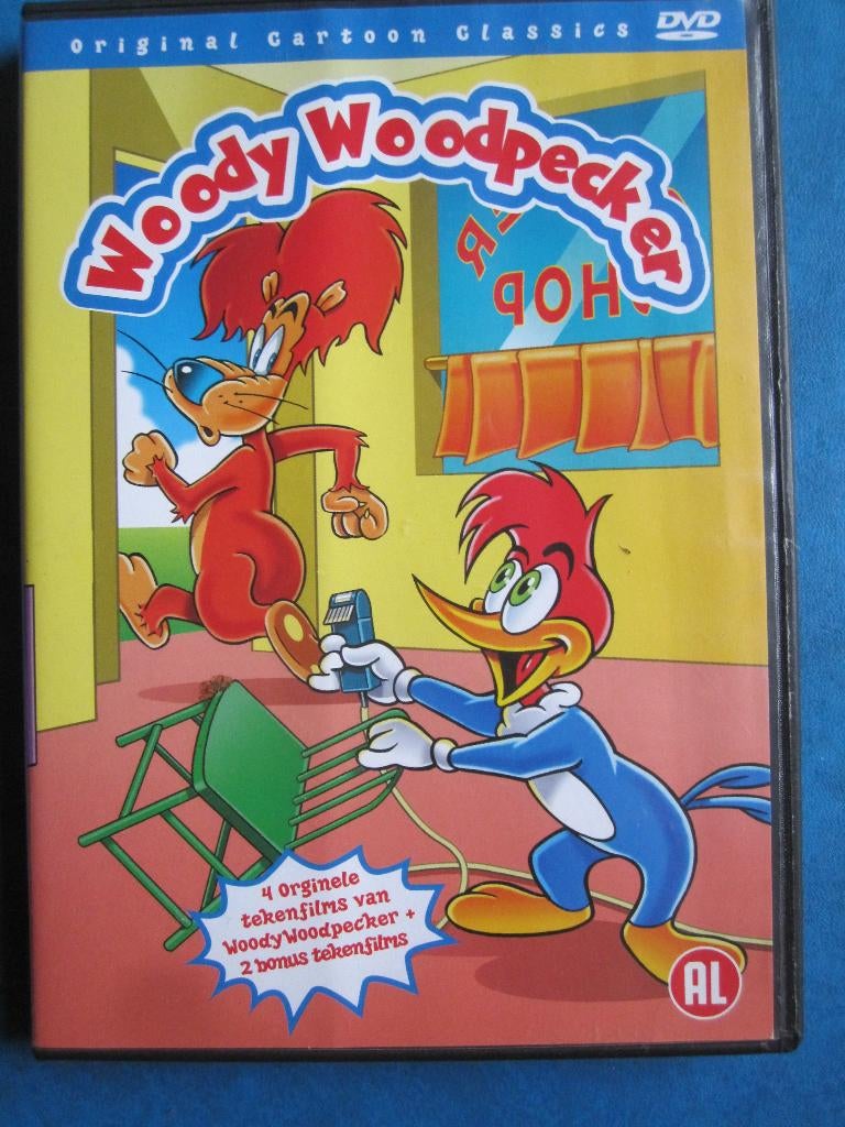 Woody Woodpecker, Tekenfilm, Ophalen of Verzenden, Zo goed als nieuw, Alle leeftijden