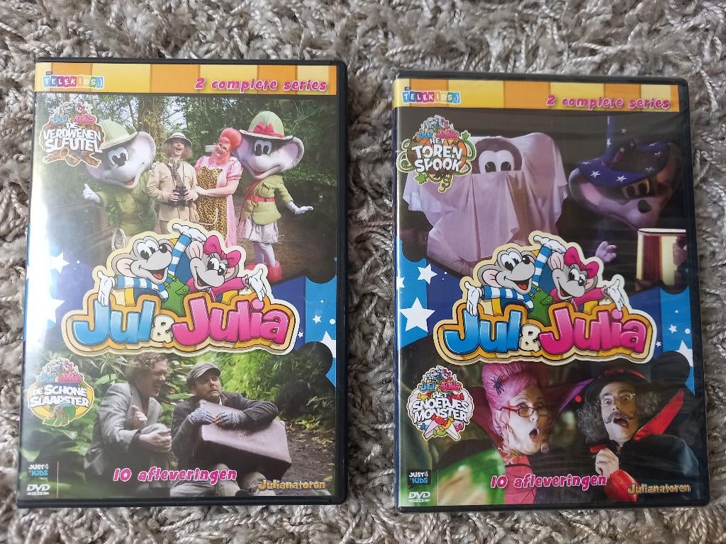 Speelgoed dvd nieuw Julianatoren serie 2 stuks, Cd's en Dvd's, Alle leeftijden, Ophalen of Verzenden, Nieuw in verpakking