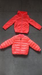 Hema zomerjas en tussendoorjas fluor roze maat 98/104, Ophalen of Verzenden, Zo goed als nieuw, Meisje, Jas