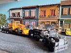 Ixo Mack F600 met dieplader en shovel als vracht., Hobby en Vrije tijd, Modelauto's | 1:43, Ophalen of Verzenden, Zo goed als nieuw