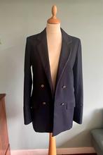 Jasje/Blazer/Colbert Massimo Dutti donkerblauw wol 38, Maat 38/40 (M), Massimo Dutti, Blauw, Ophalen of Verzenden