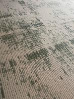 Tapijttegels ecru/groen - 18m2, Ophalen, Crème, Vierkant, 50 tot 100 cm
