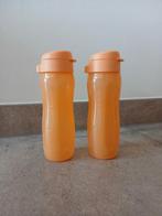 Tupperware eco  fles, drinkfles, drink bottel, 500ml., Ophalen of Verzenden, Zo goed als nieuw, Oranje, Overige typen