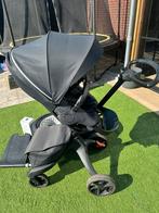 Stokke Xplory X Black buggy en kinderwagen, Kinderen en Baby's, Buggy's, Ophalen, Zo goed als nieuw, Overige merken, Voetenzak