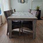 EETHOEK MET 6 STOELEN, Huis en Inrichting, Complete inboedels, Ophalen
