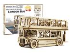 3D Houten Puzzel London Bus - DIY Wood Builds, Verzenden, Minder dan 500 stukjes, Nieuw, Rubik's of 3D-puzzel