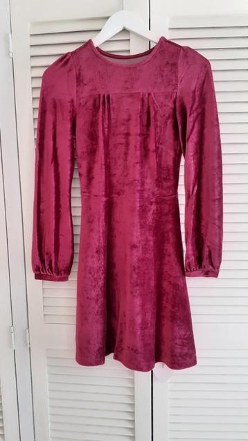 mooie velour jurk in van King louie in maat xs. beschikbaar voor biedingen