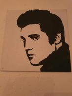 Elvis Presley geschilderd, Antiek en Kunst, Kunst | Schilderijen | Modern, Ophalen of Verzenden