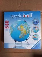 Puzzleball – puzzelbal 540 stukjes  Wereldbol 22 cm, Hobby en Vrije tijd, Denksport en Puzzels, Ophalen of Verzenden, 500 t/m 1500 stukjes