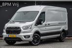 Ford Transit L3H2 | 165Pk | 3.500kg. trekgewicht | 350 | Rap, Voorwielaandrijving, Stof, Zwart, 4 cilinders