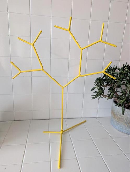 Ikea Statist juwelenboom metaal geel, Huis en Inrichting, Woonaccessoires | Overige, Ophalen