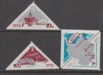 A395 rusland antartica postfris 3181 3183 driehoek zegels, Ophalen of Verzenden, Postfris