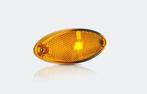 LED markeringslicht ovaal amber | 12-24v | 50cm. kabel, Van welpen bv, Info@voertuig-verlichting.nl, Nieuw, Ophalen of Verzenden