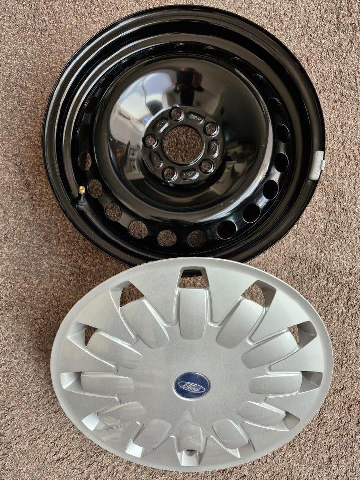 4 sets Stalen velgen 16" met wieldop, Auto diversen, Wieldoppen, Zo goed als nieuw, Ophalen