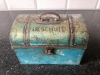 Oude beschuit blik, Ophalen of Verzenden, Gebruikt, Beschuit