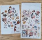 Blackmilk project rub-on en sticker set Bloom, Ophalen of Verzenden, Nieuw, Sticker