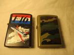 2x aanstekers leger oa F16 vliegtuig en een Zippo, Verzamelen, Verzenden, Nederland, Overige typen
