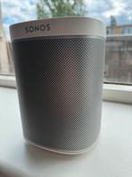 Sonos play 1 wit, Front, Rear of Stereo speakers, Sonos, Zo goed als nieuw, Ophalen