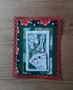 Stans kaart opleg met 3d schaken kaarten en domino, Hobby en Vrije tijd, Ophalen of Verzenden, Nieuw, Overige thema's