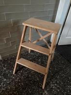 BEKVÄM Opstapje/kruk, beuken Ikea, Huis en Inrichting, Krukjes, Ophalen of Verzenden, Zo goed als nieuw, Hout