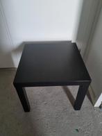 Zwart Lack Tafeltje - Vierkant, Ophalen, Minder dan 55 cm, Gebruikt, Vierkant
