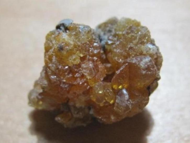 min. ruwe edelsteen ZINCIET (ZINKIET) (2) (zeldzaam), Verzamelen, Mineralen en Fossielen, Mineraal, Verzenden