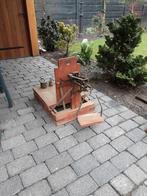 Antieke Bascule Weegschaal met Gewichten, Ophalen of Verzenden