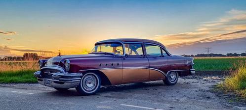 Buick Super 1955 (Real American) 322 CUI V8 Automaat., Auto's, Buick, Particulier, Overige modellen, Benzine, Sedan, Automaat
