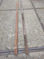 Houten Balken - Hardhout, Doe-het-zelf en Verbouw, Hout en Planken, Gebruikt, Ophalen of Verzenden, 250 tot 300 cm, 50 mm of meer