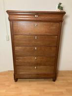 Antieke Hollandse chiffonière/ lade kast, Huis en Inrichting, Ophalen, Eikenhout, 50 tot 100 cm, Zo goed als nieuw