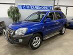 Kia Sportage 2.0 CVVT Comfort (bj 2007), Voorwielaandrijving, Gebruikt, Zwart, Blauw