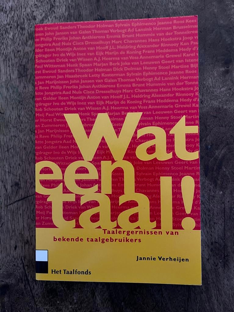 Wat een taal! - Jannite Verheijen, Boeken, Ophalen of Verzenden, Zo goed als nieuw, Nederland