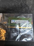 Samsung 2GB DDR3 PC3-10600S Laptop Geheugen, Computers en Software, RAM geheugen, Gebruikt, DDR3, Ophalen of Verzenden, 2 GB