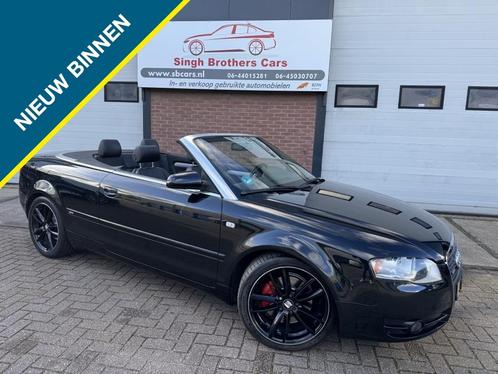 Audi A4 Cabriolet 1.8 Turbo/Aut/S.line/Leer/FACELIFT Y-TIMER, Auto's, Audi, Bedrijf, A4, Airbags, Airconditioning, Boordcomputer