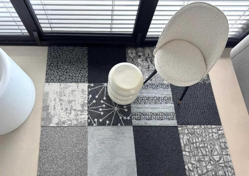 Grijs, bruin of beige tapijttegels in een goedkope mix, Huis en Inrichting, Stoffering | Vloerbedekking, Nieuw, Tapijttegels, Crème