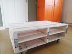 Pallet salontafel, Huis en Inrichting, Tafels | Salontafels, Grenenhout, Gebruikt, Ophalen