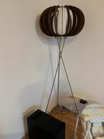 3 lusters (2 plafondmodellen, 1 hoeklamp), Huis en Inrichting, Lampen | Vloerlampen, Ophalen of Verzenden, Gebruikt, Hout, Minder dan 100 cm