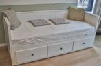Ikea Hennes bedbank - 1 & 2 personen, Ophalen, Verstelbaar, 90 cm, Wit